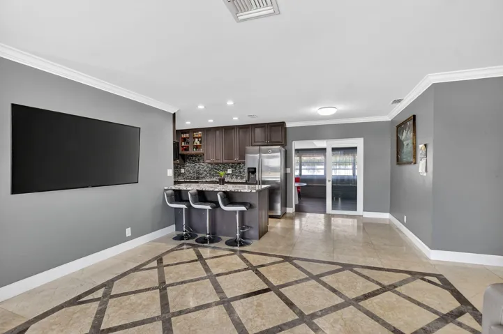 Living Room & Dining Area