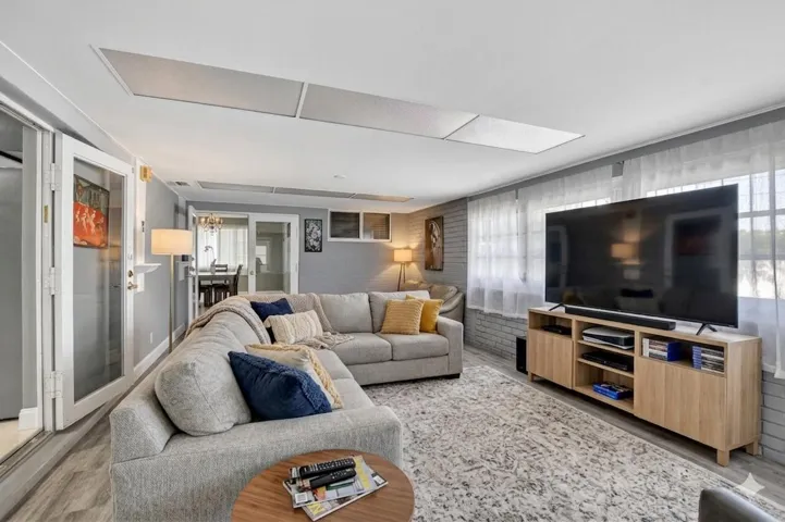Family Room Digitally Staged