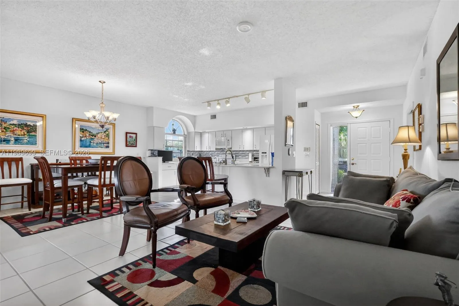 Spacious open layout
