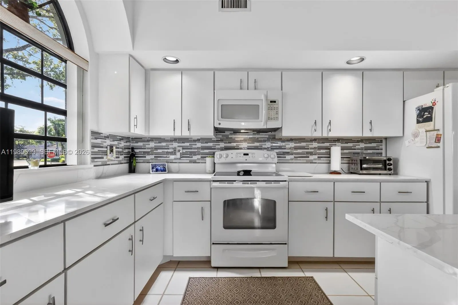 Bright, open kitchen