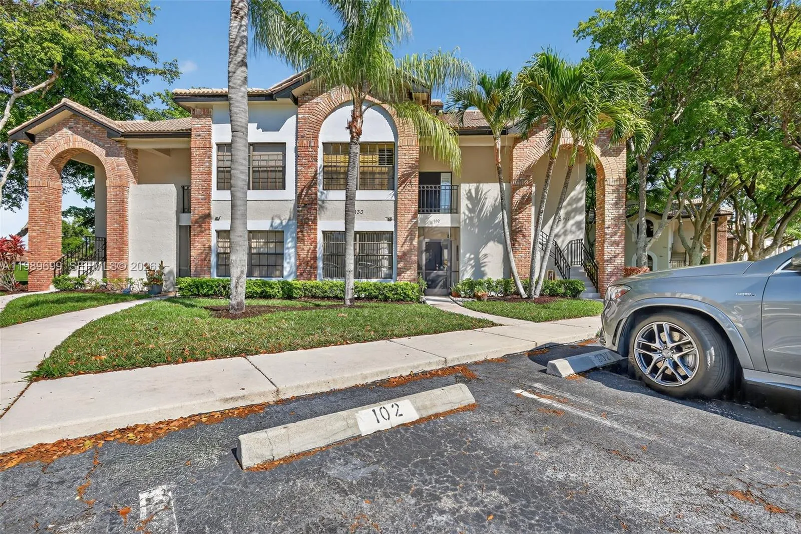 First-floor access and parking directly in front of the unit add everyday convenience, with guest parking nearby.