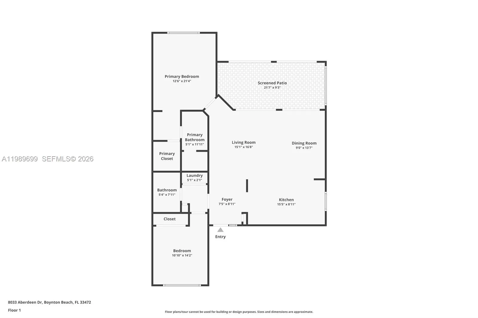 3D tour rendering, to be verified by buyer.