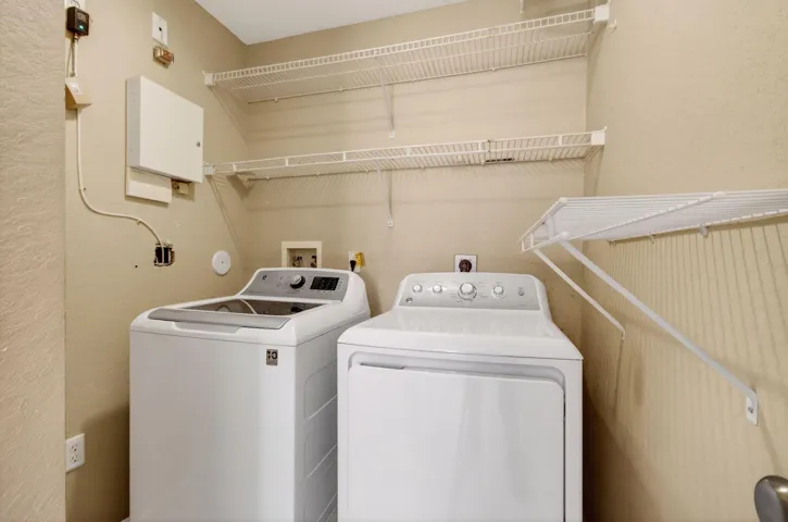Seperate indoor Laundry Room