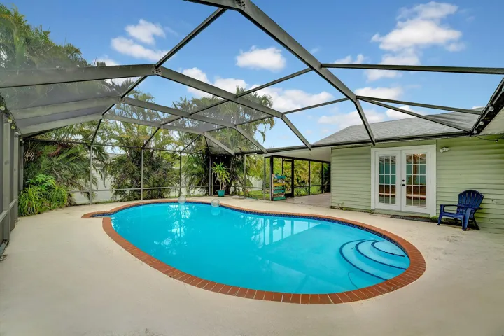 Pool patio