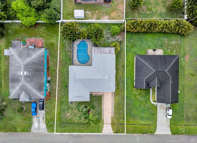 Aerial of the property.