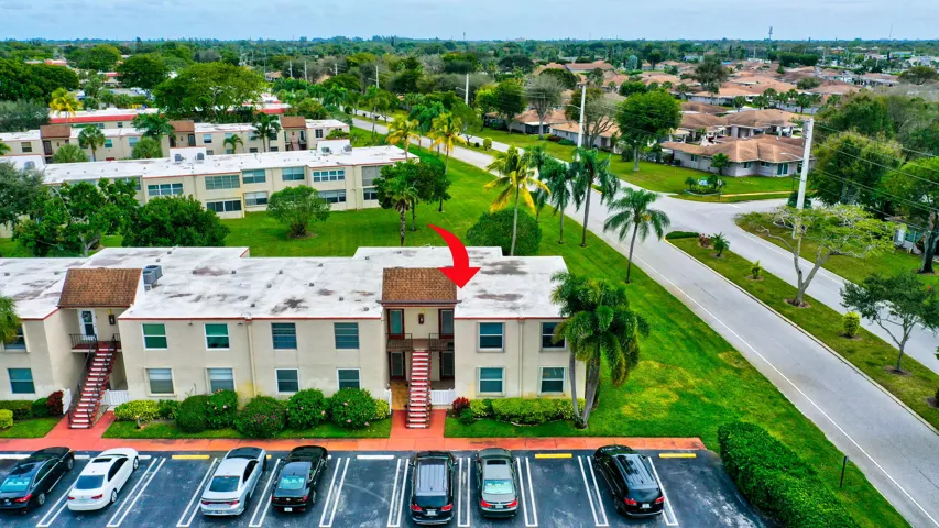 Aerial View of the Building