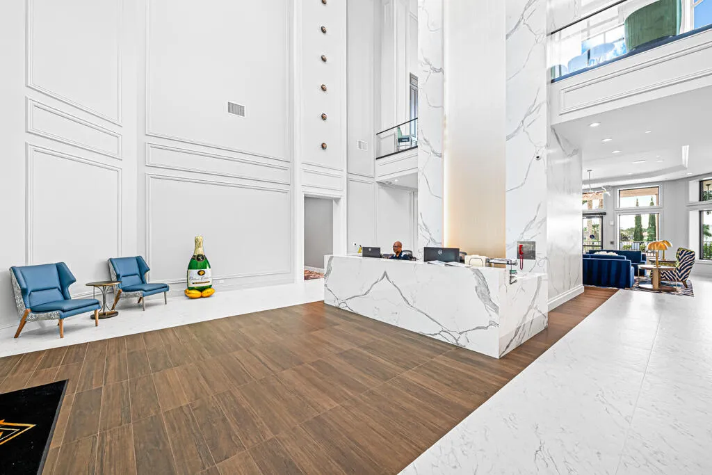 7 clubhouse lobby desk angle