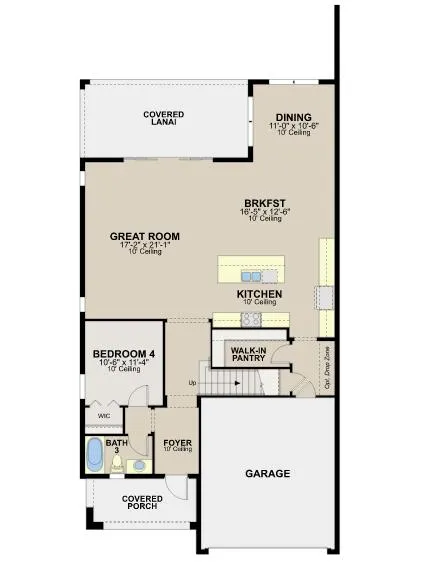 Sangria 1st Floorplan