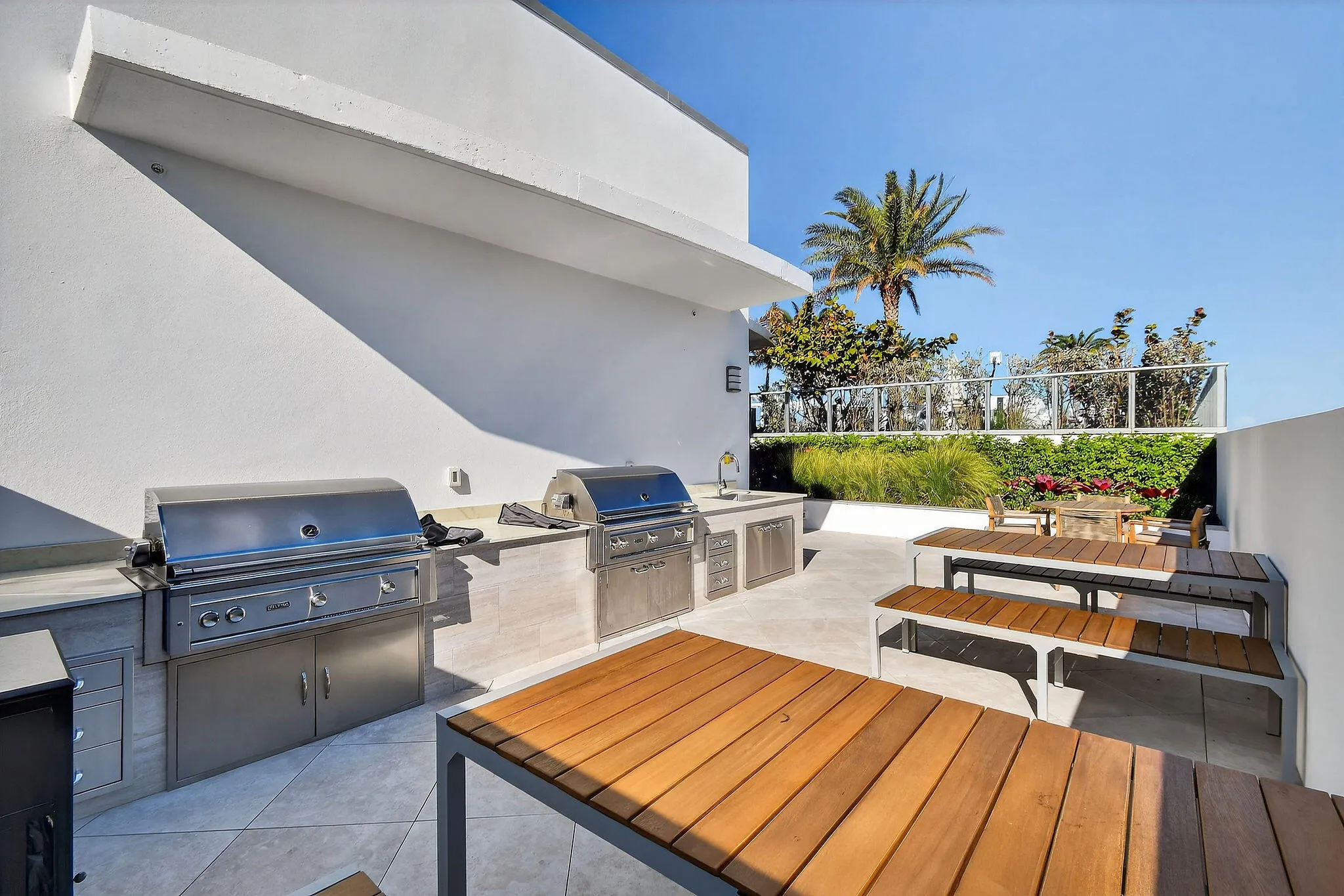 Rooftop Grill Area