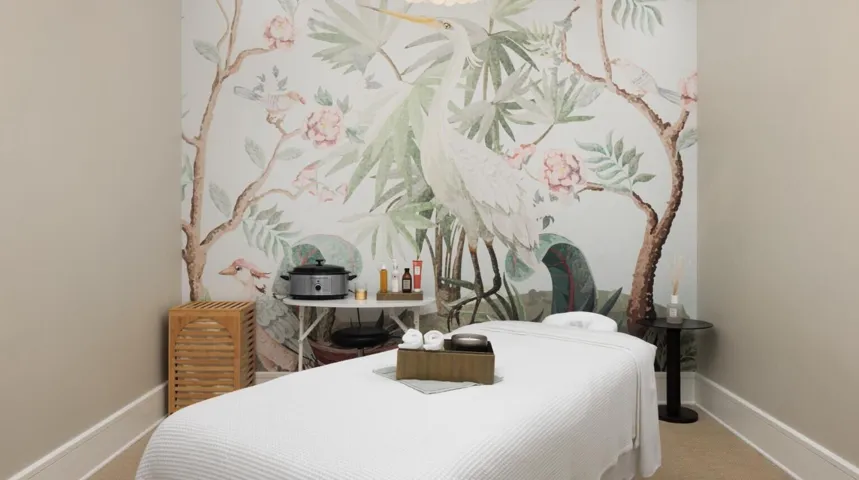 Spa rooms for services available upon reservation