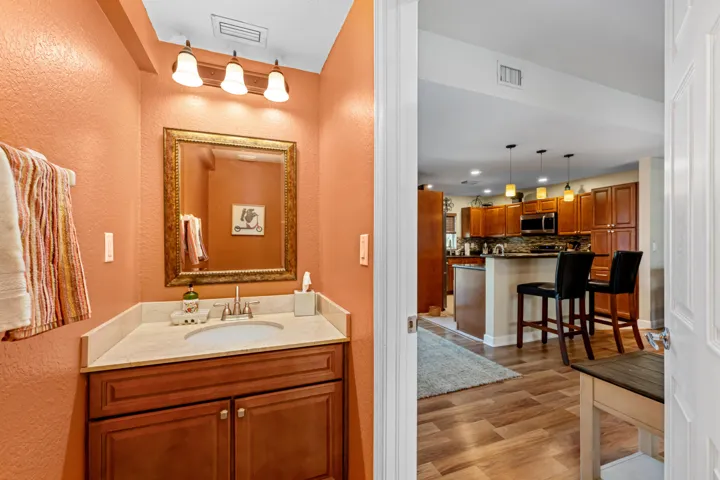 1/2 Bath on 2nd floor