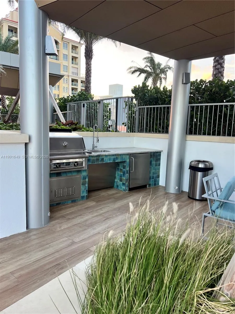 BBQ area