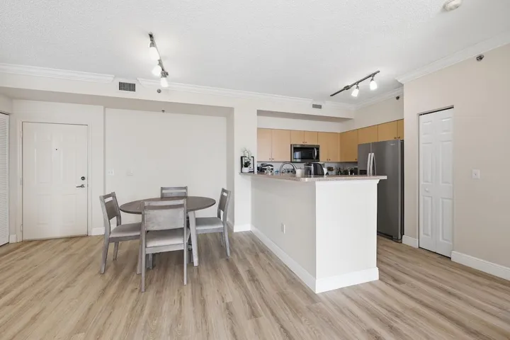 New Luxury Vinyl Plank flooring throughout