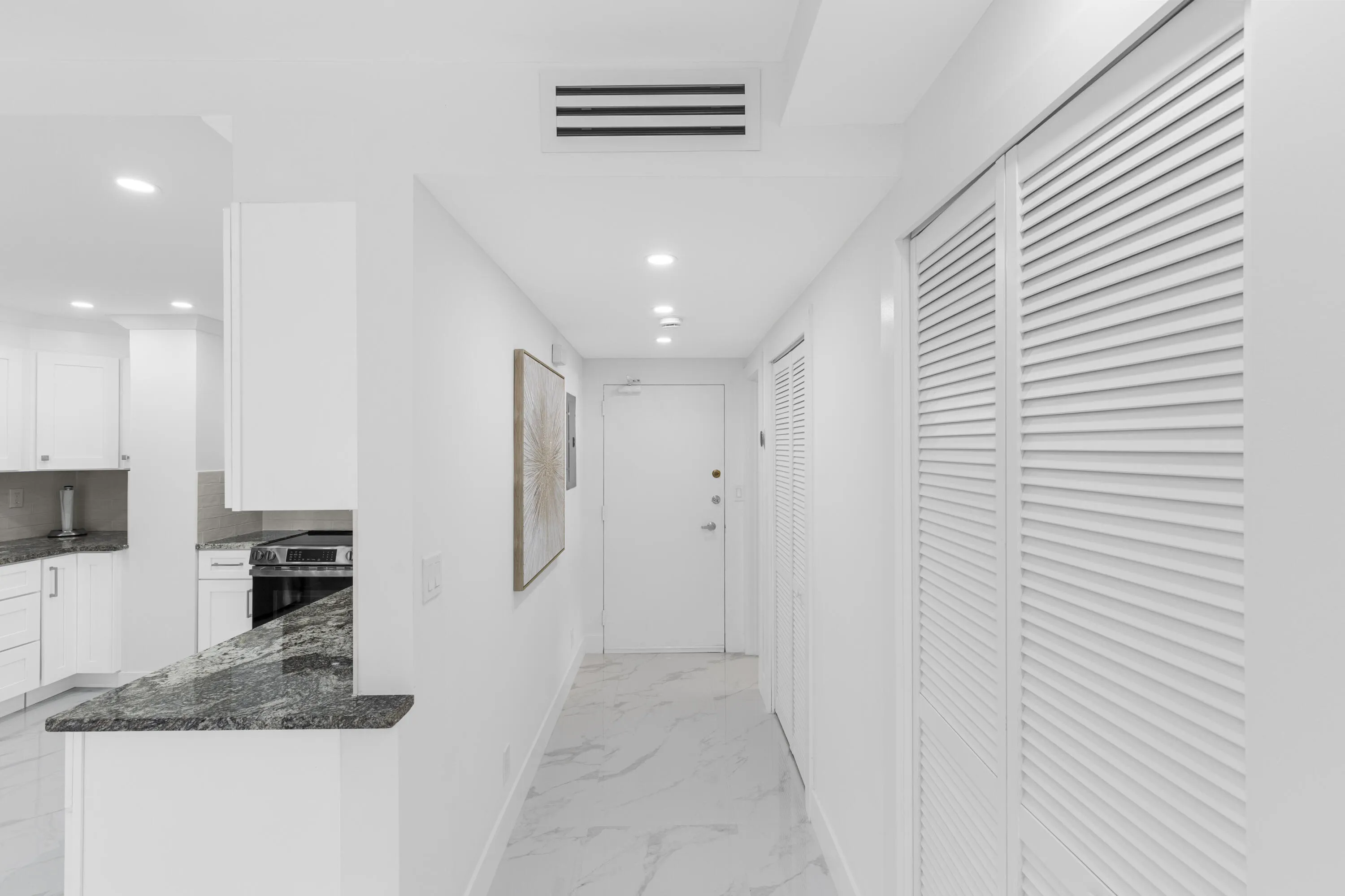 Hallway w/ Closets