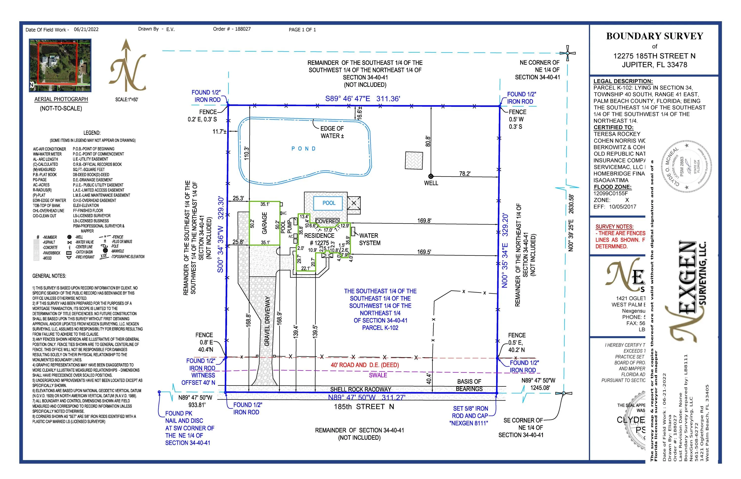 Survey (2.4 acres)