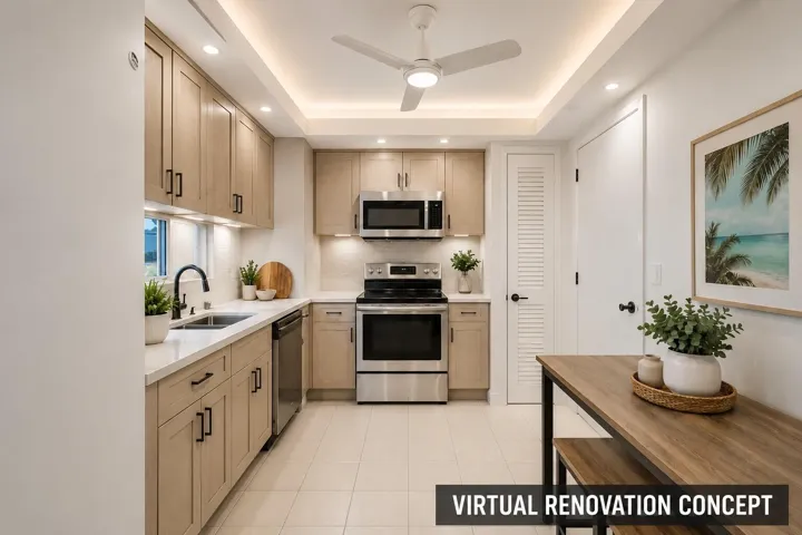 Virtual Renovation Concept Kitchen