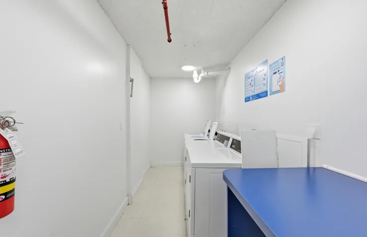 Community Laundry Room on Each Floor