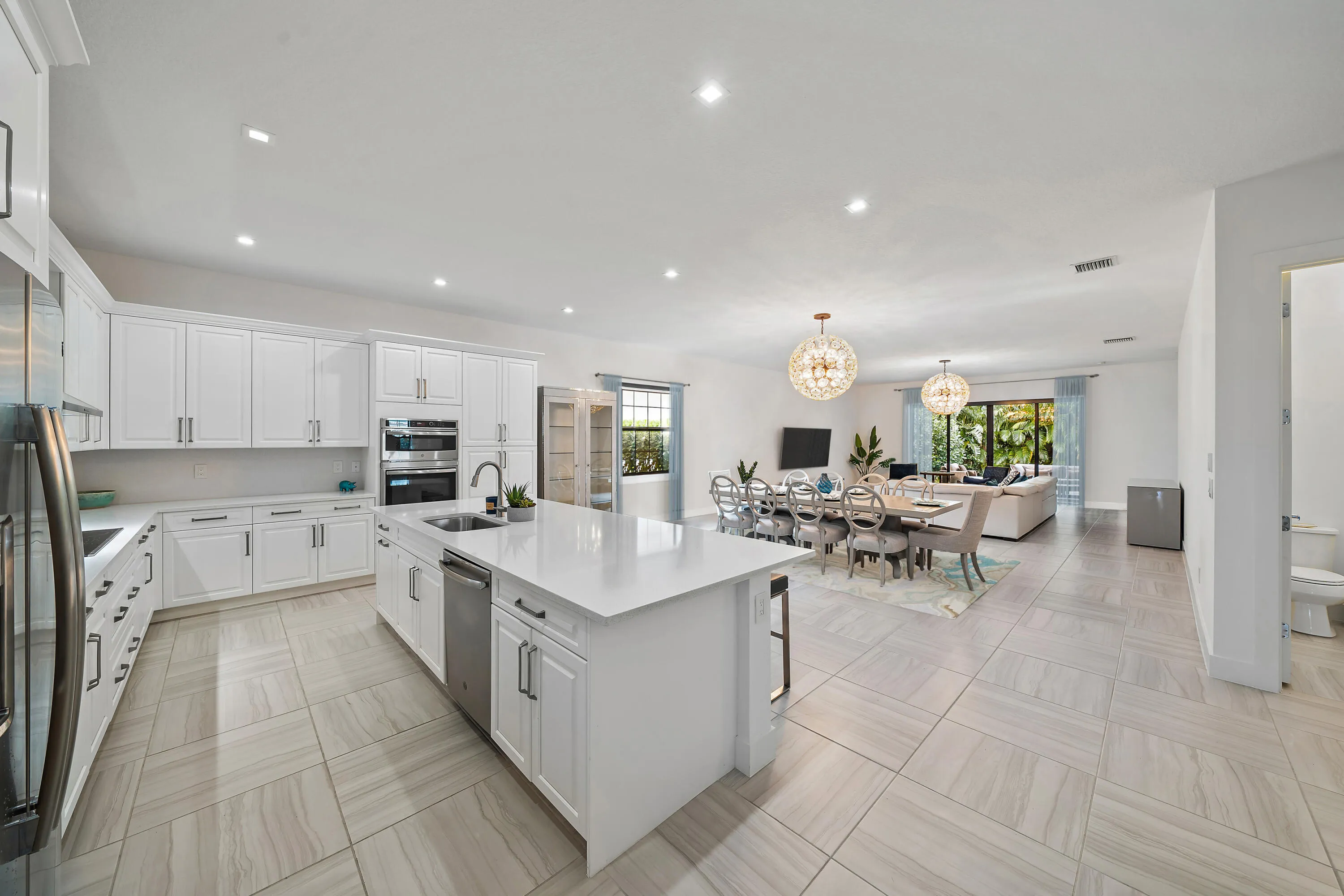 Kitchen and Living