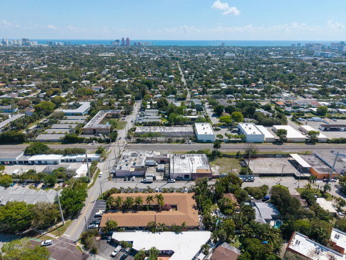 Aerial Neighborhood View