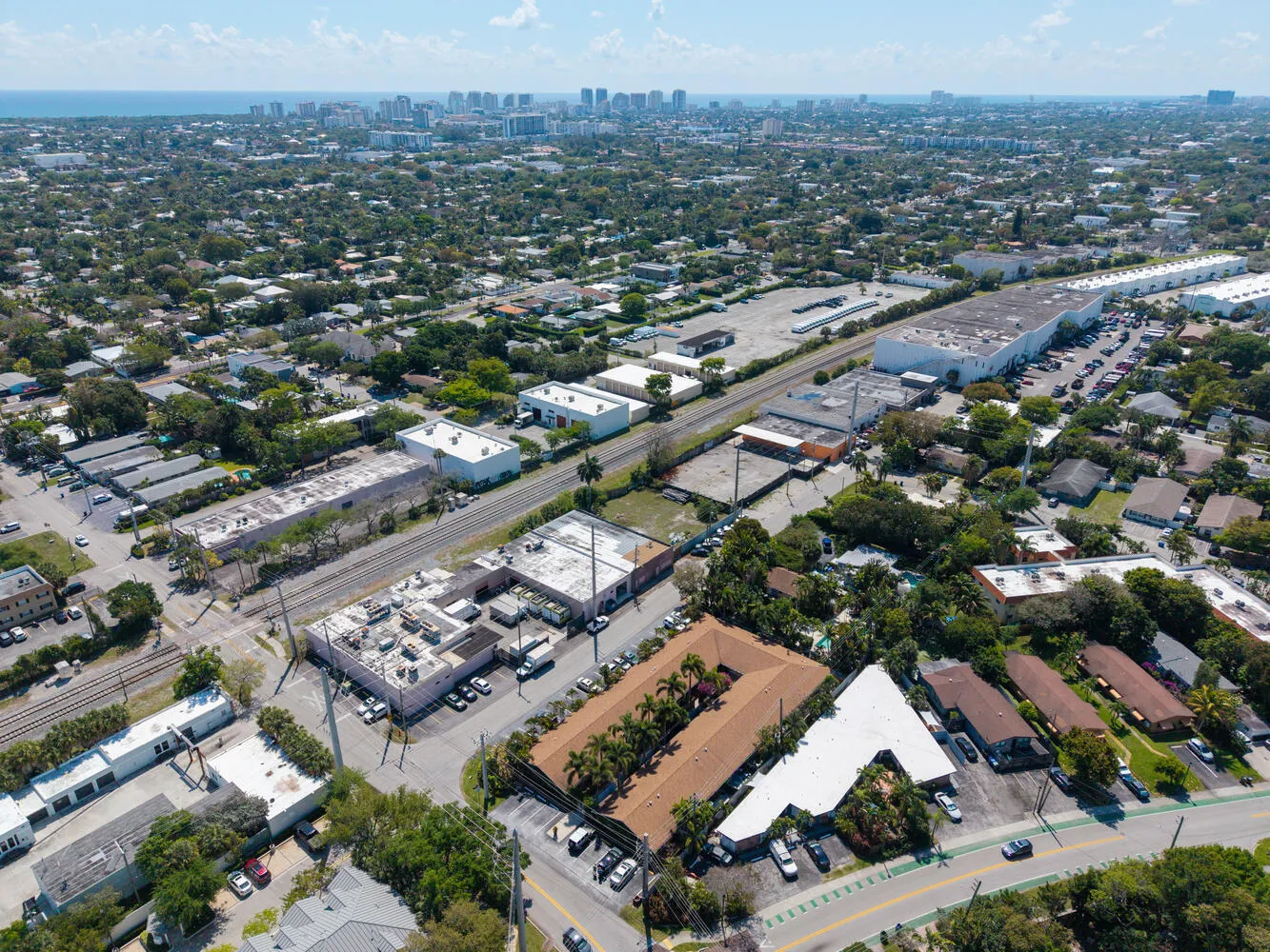 Aerial Neighborhood View