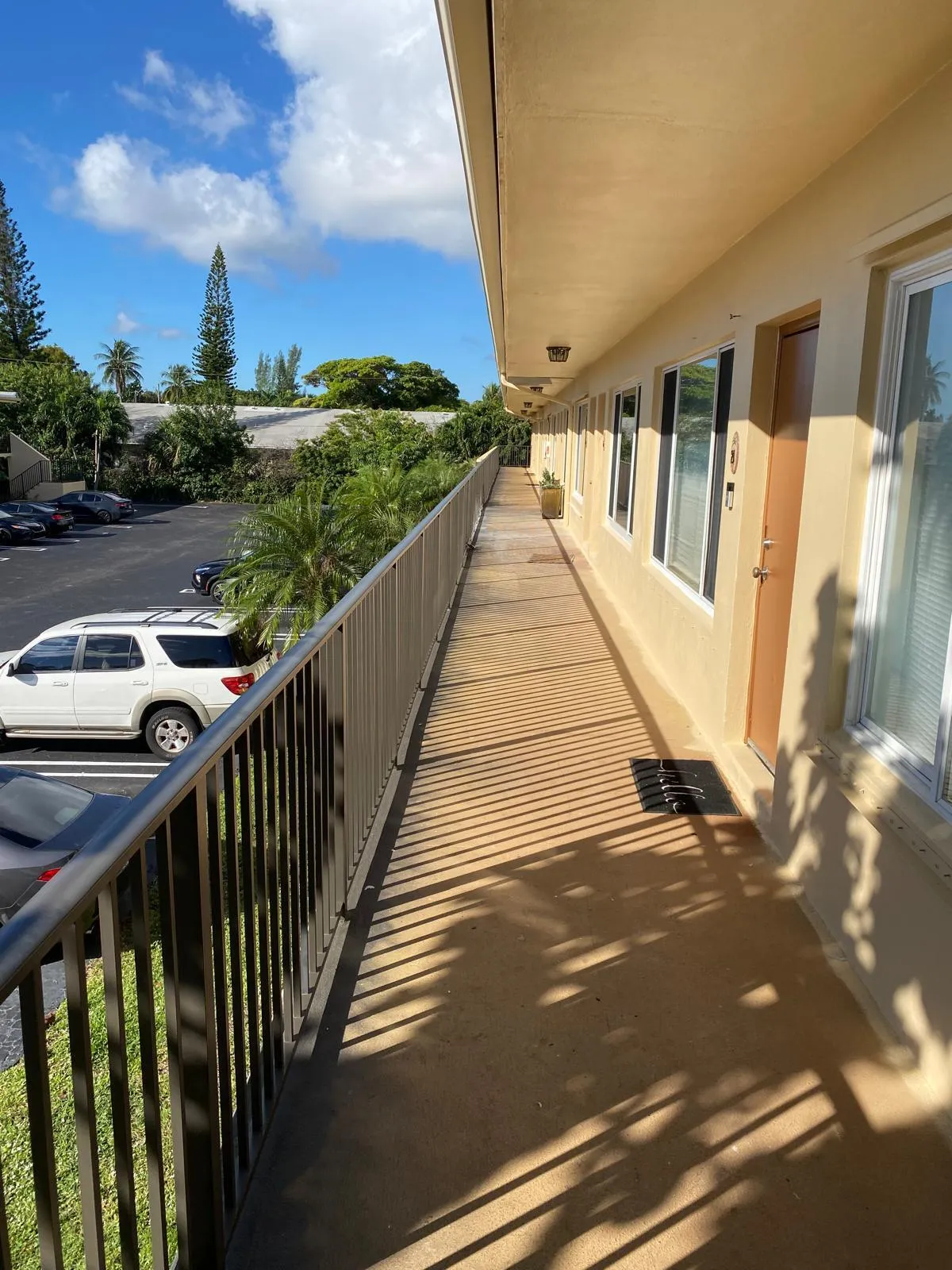 Outside walkway