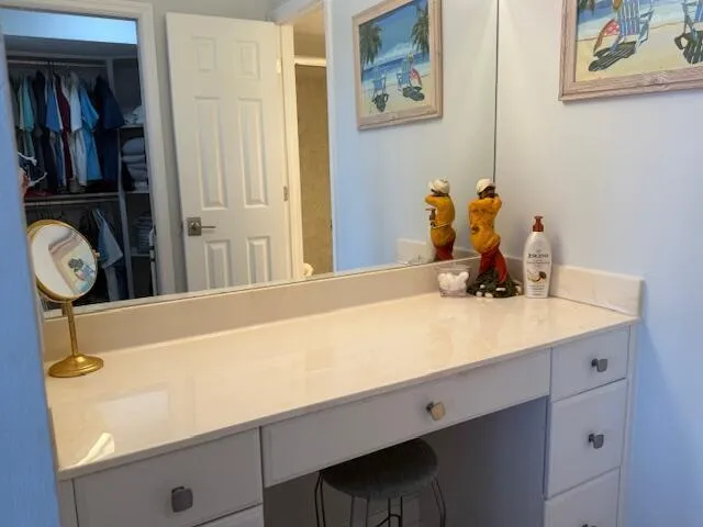 Vanity Dressing Area of the main bathroom