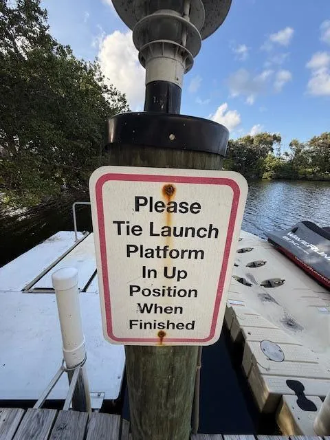 Boat Launching Area in the Marina
