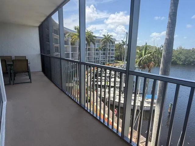 marina view from patio