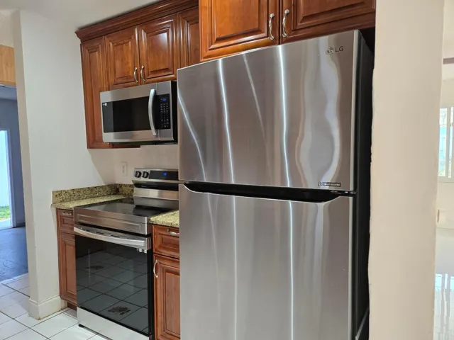 stainless appliances
