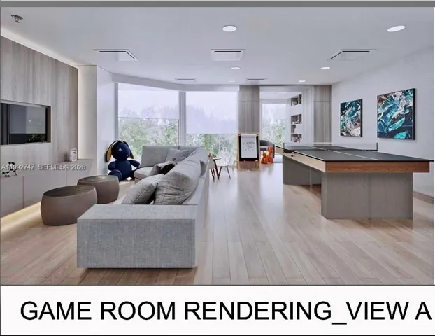 Building's game room