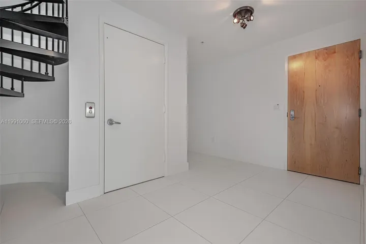 Second floor private interior elevator landing