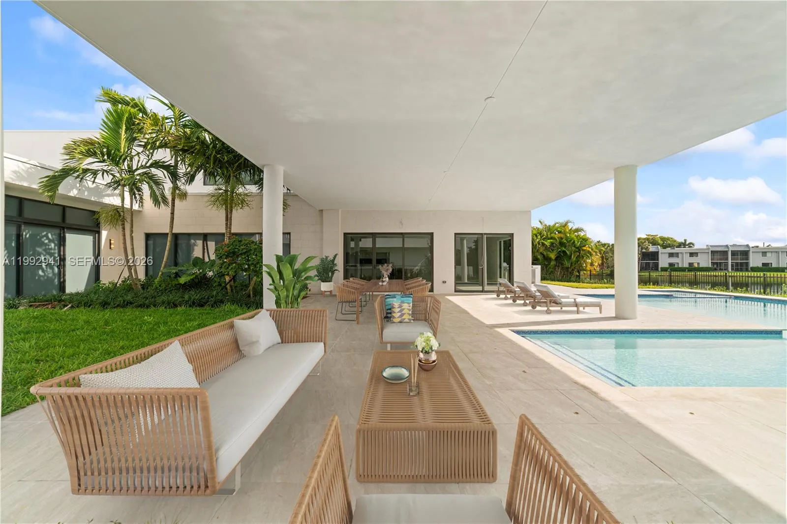Covered Terrace