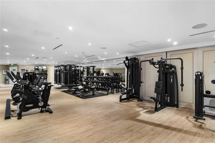 St. Regis Private Residency Gym with Technogym Equipment