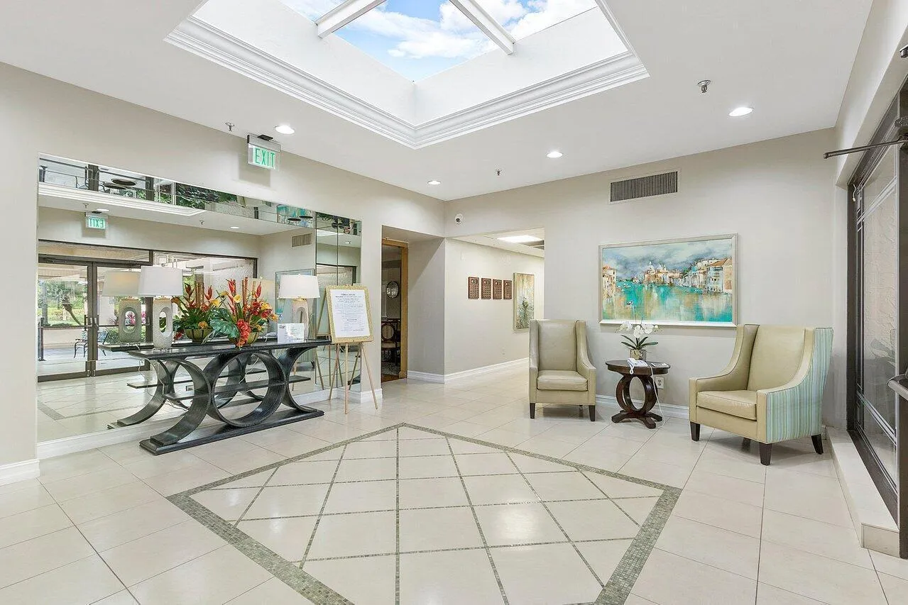 lobby clubhouse
