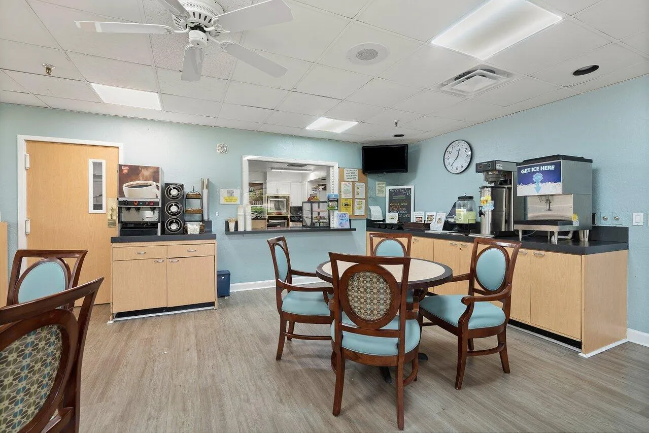 snack area