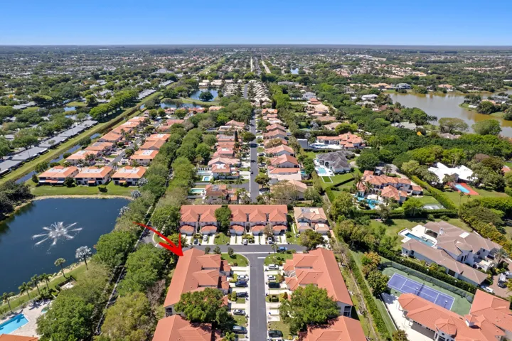 Aerial Neighborhood View