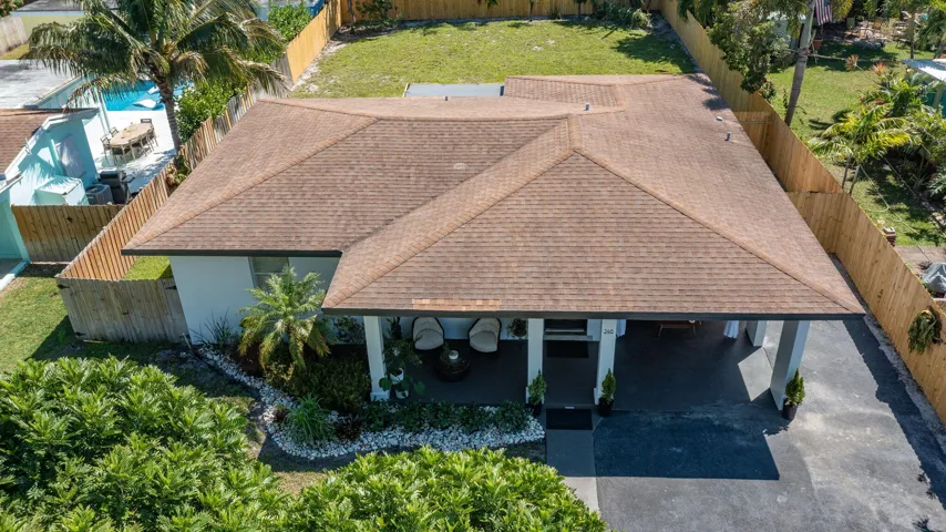 drone view