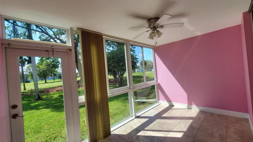 Gorgeous Sun Room with Golf Course View