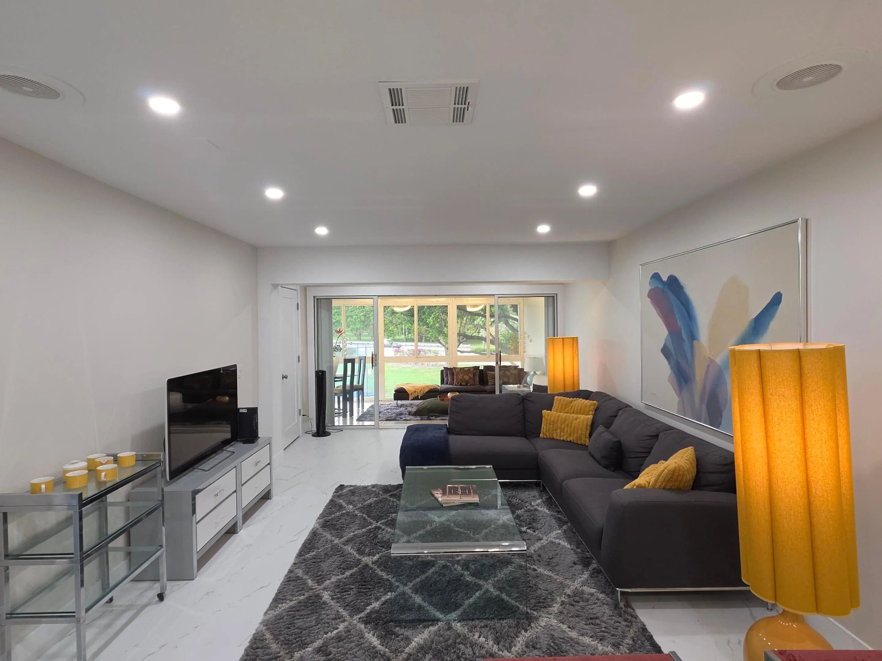 Designer living room