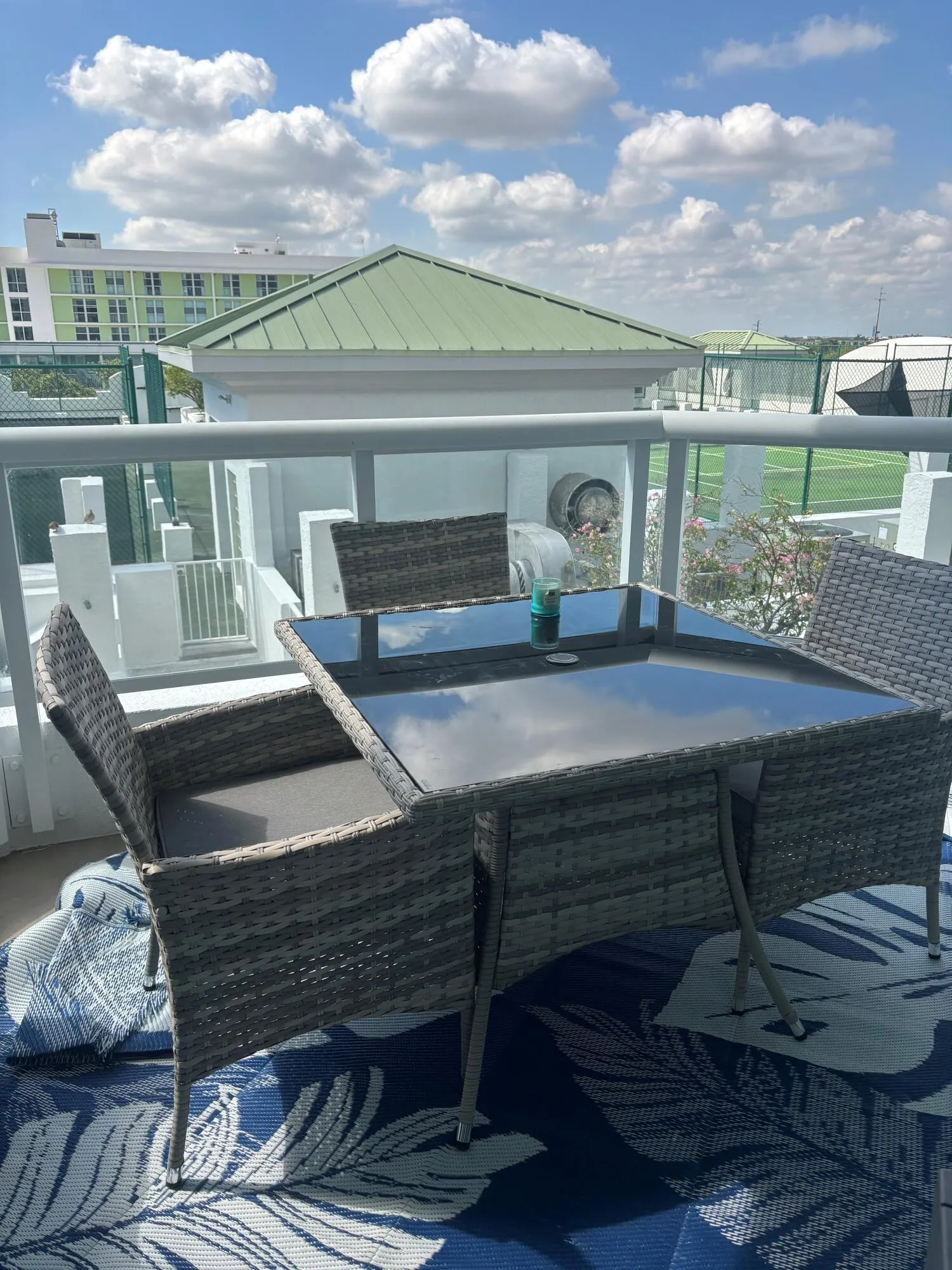 Private Balcony new furniture
