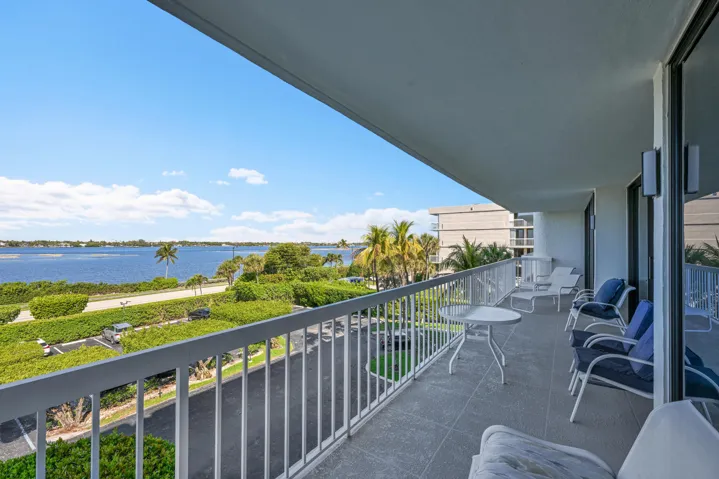 huge balcony