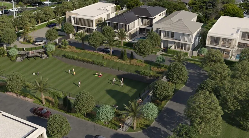 Community rendering grass