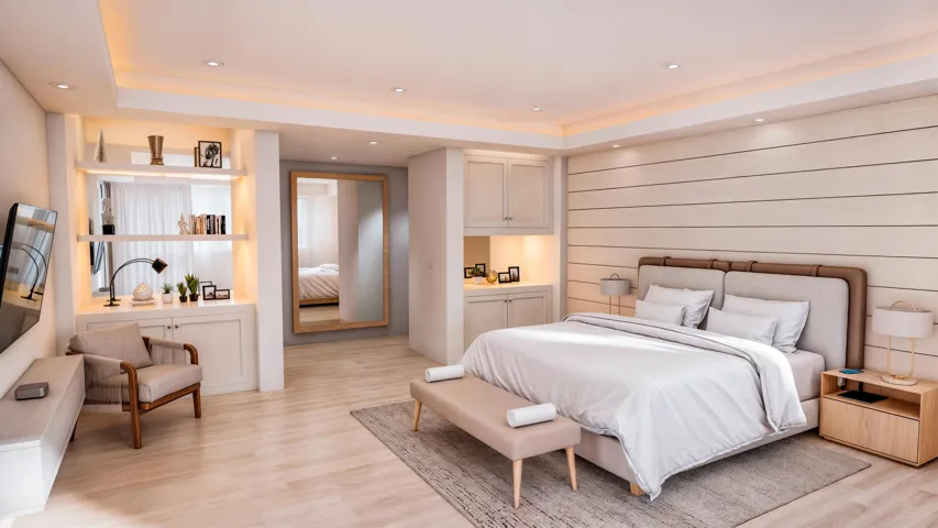 primary bed