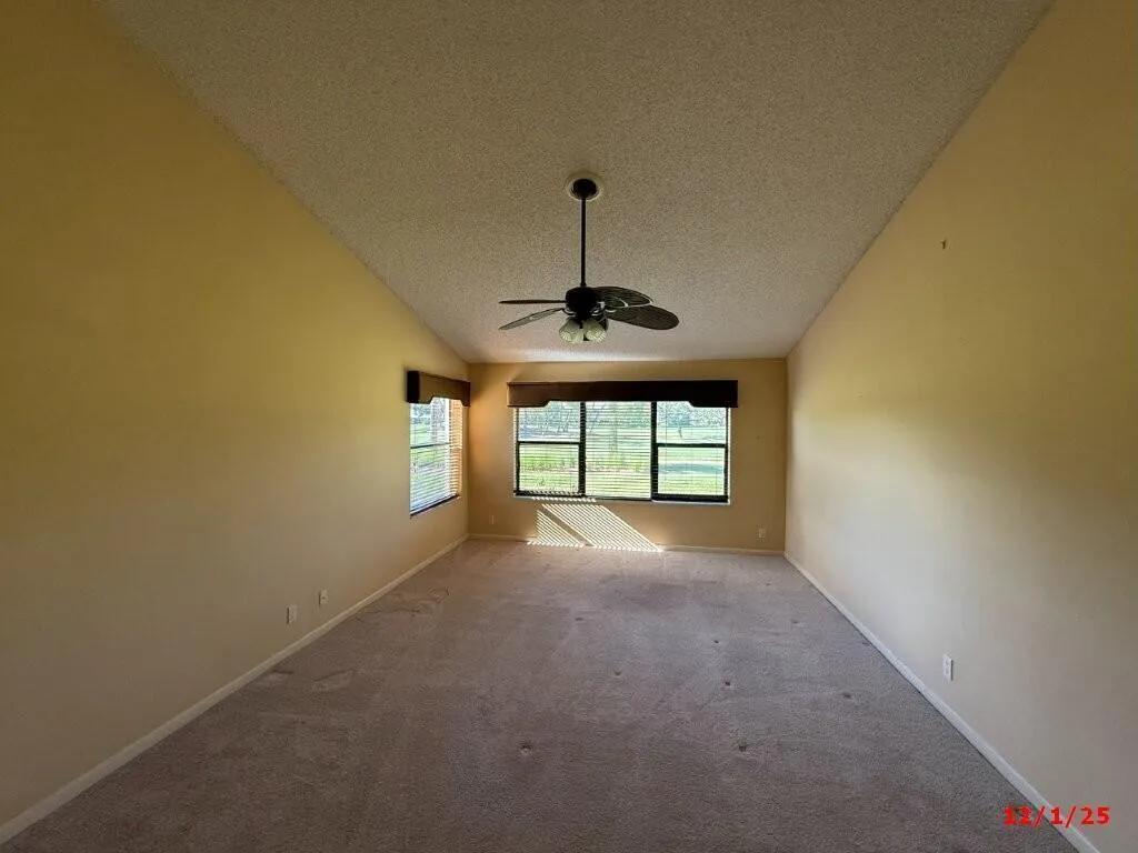 View towards front door/living area