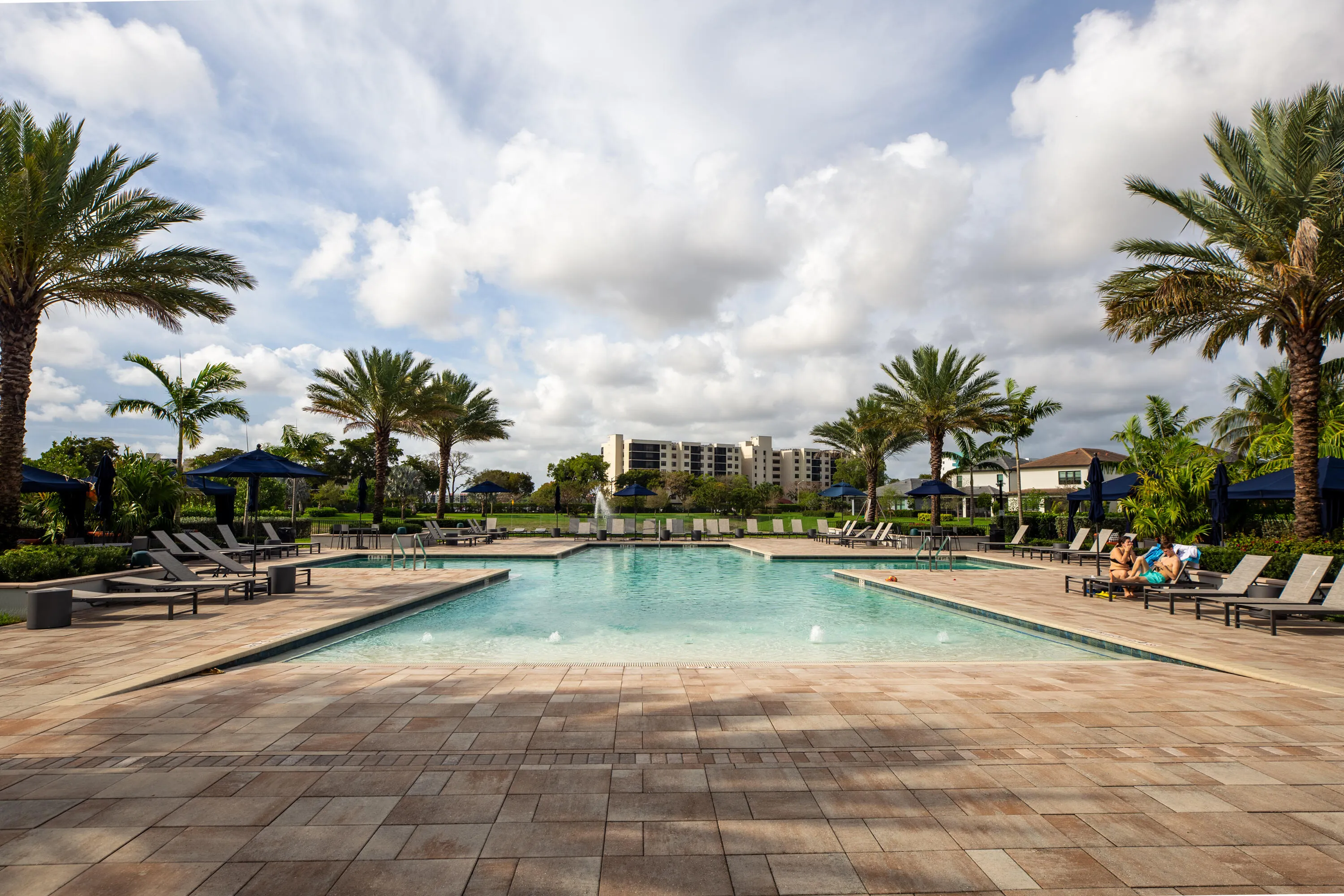 Resort-style community pool
