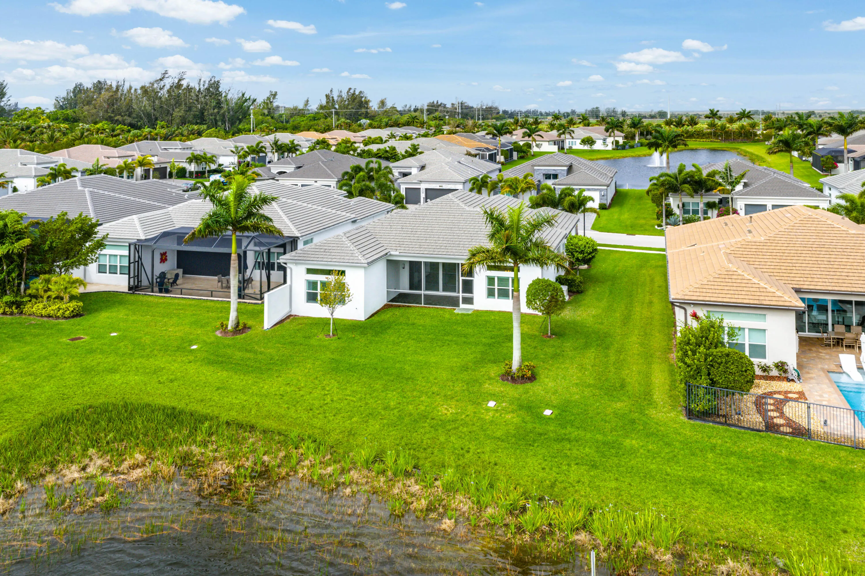 Aerial View Of Home