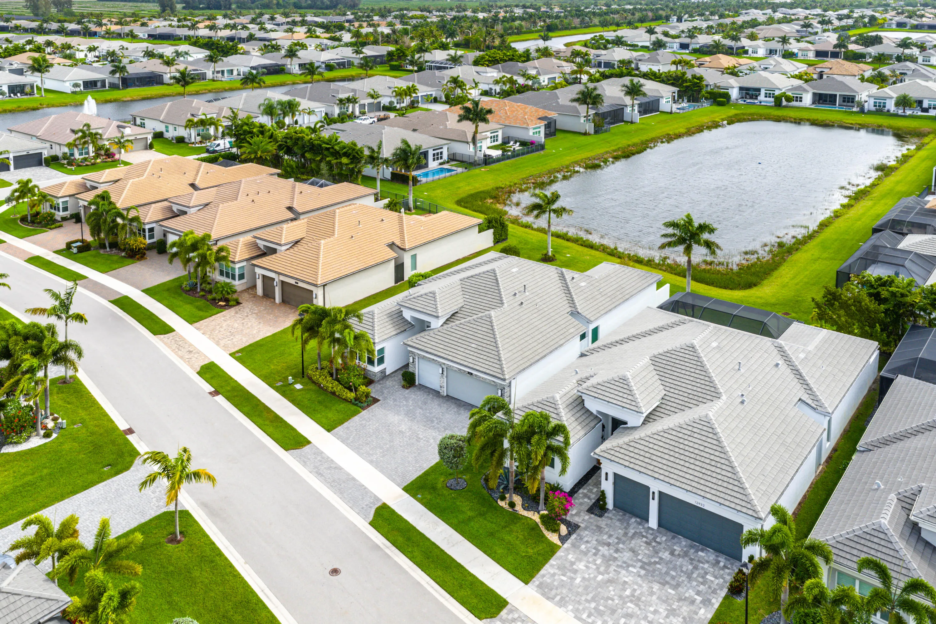 Aerial View Of Home