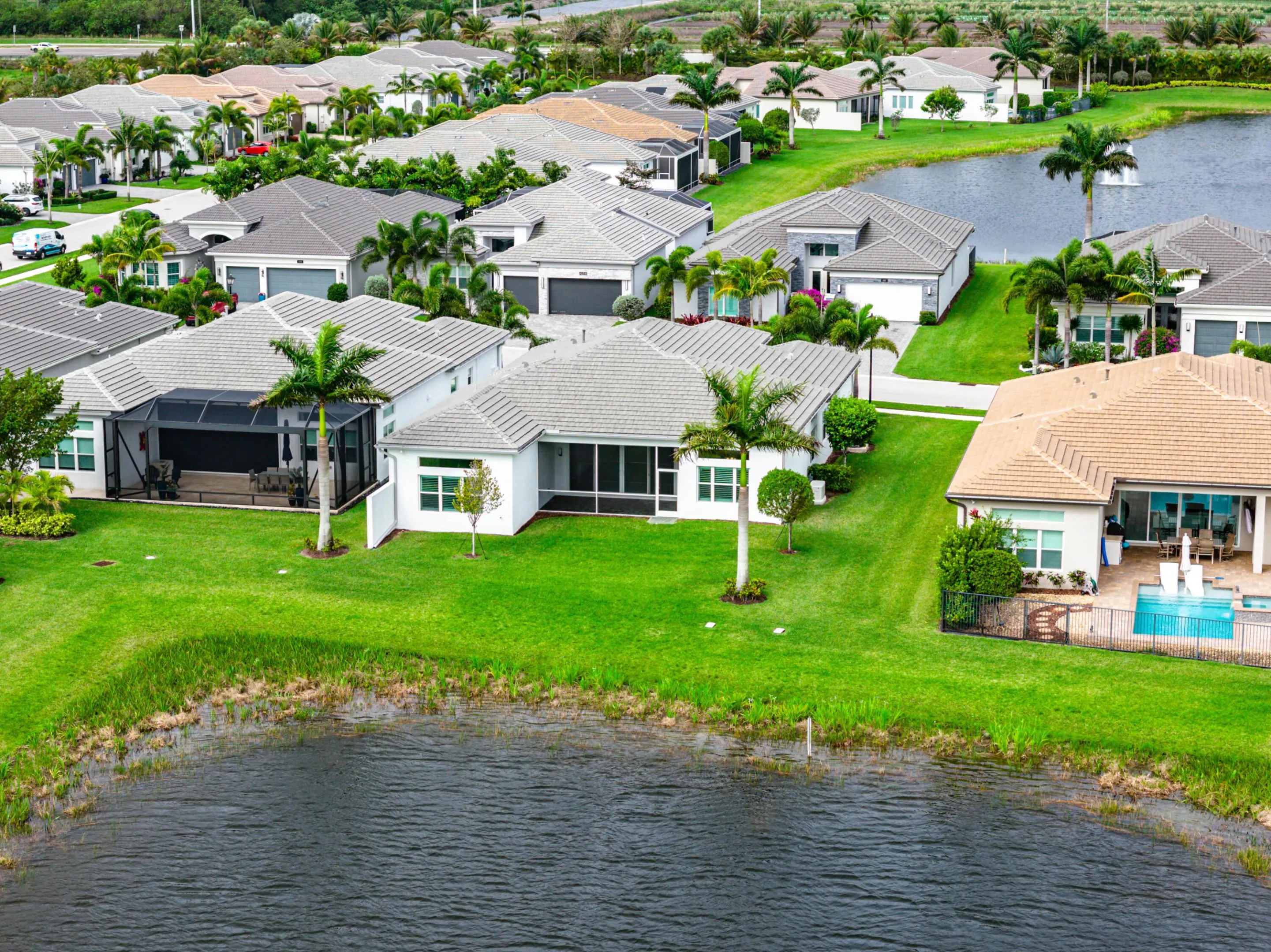 Aerial View Of Home