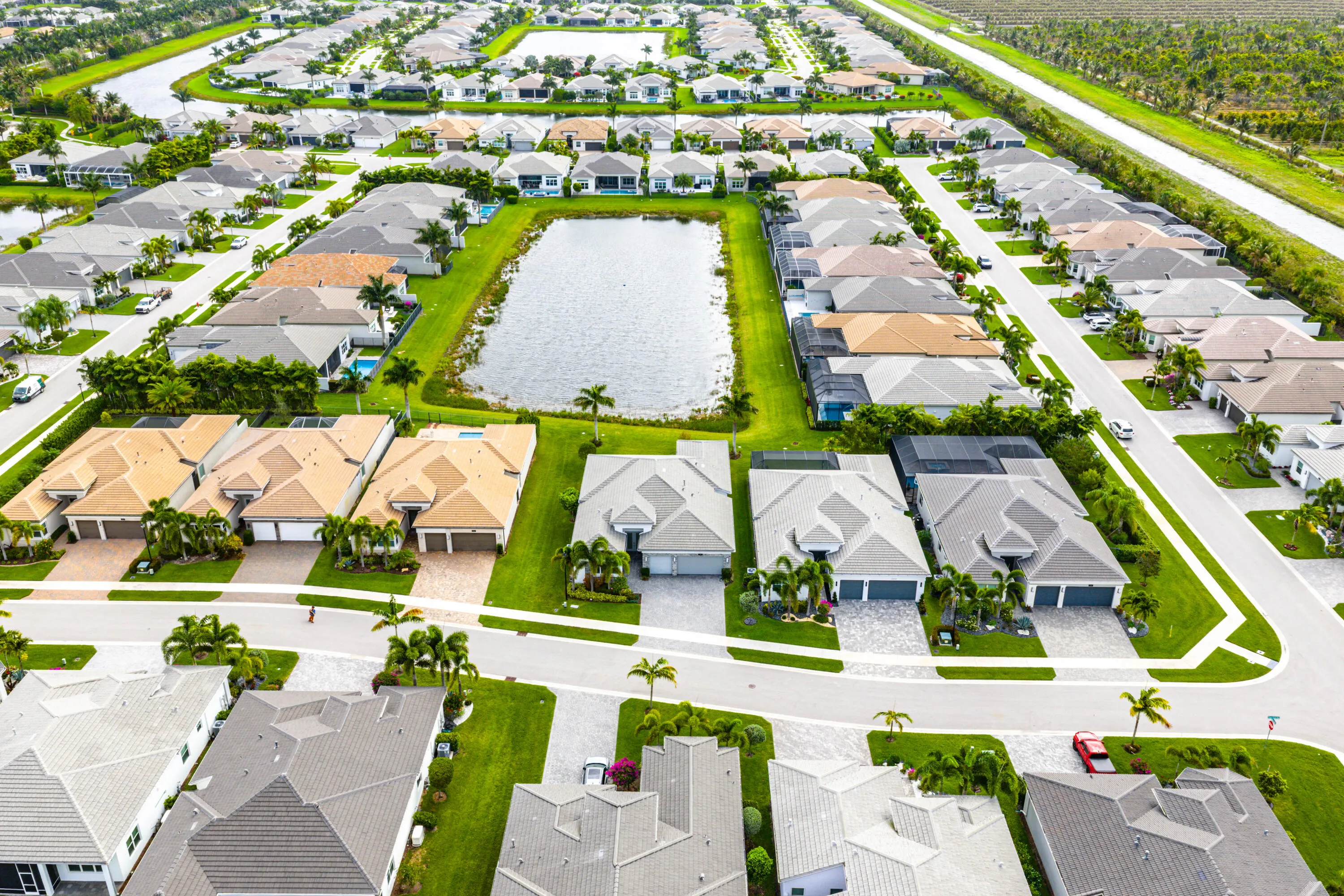 Aerial View Of Home