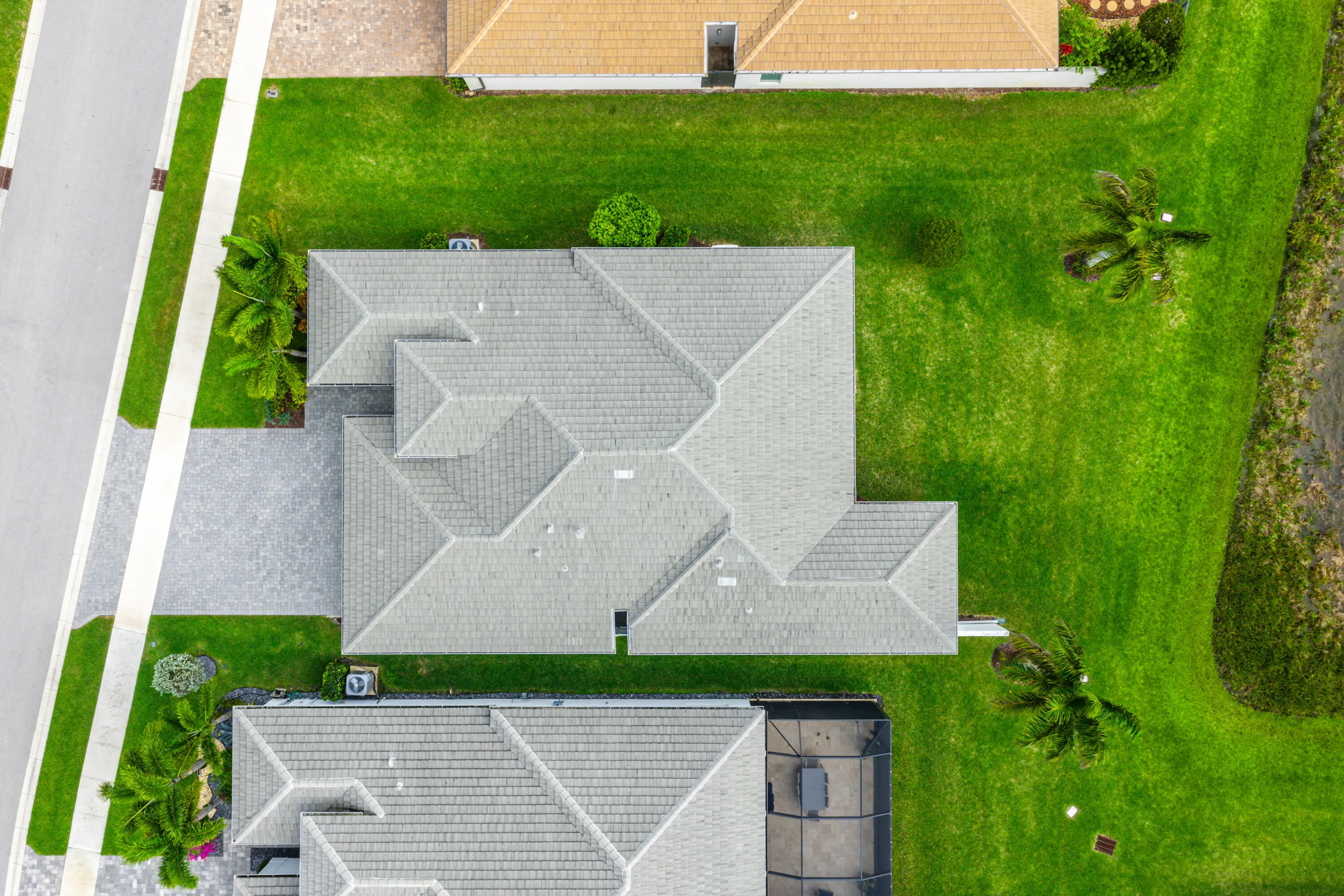 Aerial View Of Home